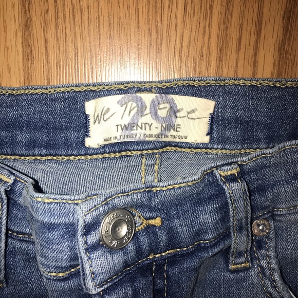 Free people busted knee denim skinny jeans - Picture 7 of 8